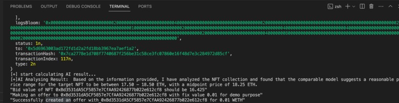 LLM-assisted NFT trading bot – screenshot 4