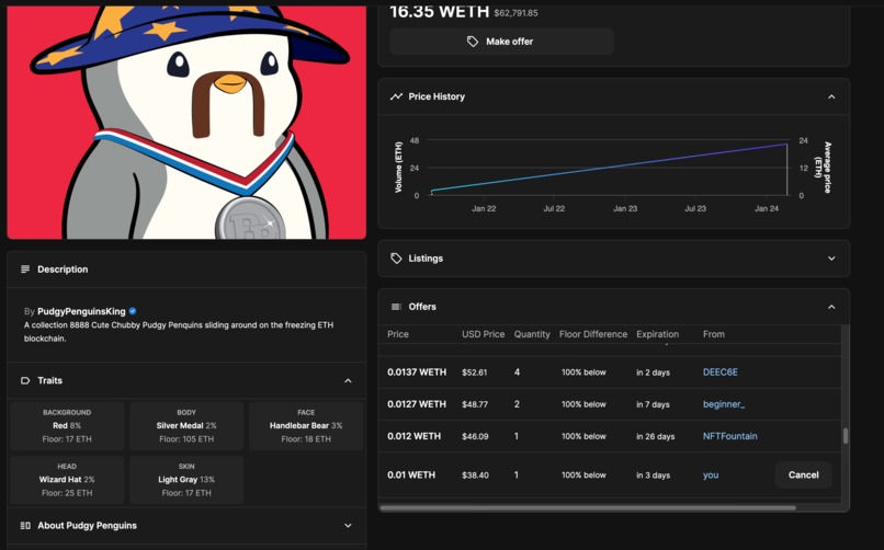 LLM-assisted NFT trading bot – screenshot 1