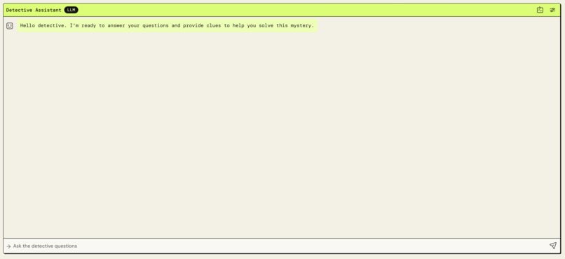CaseFile - A Cooperative Detective Story Generator – screenshot 2