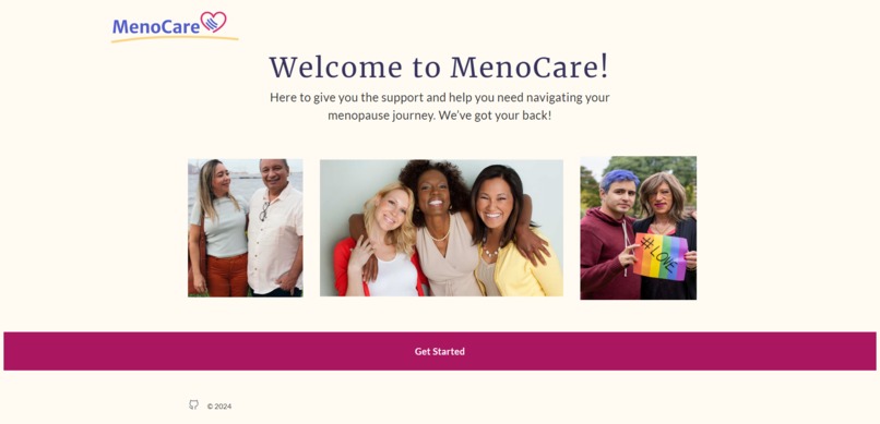MenoCare - An AI powered menopause management web app – screenshot 2