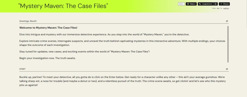 "Mystery Maven: The Case Files" – screenshot 1