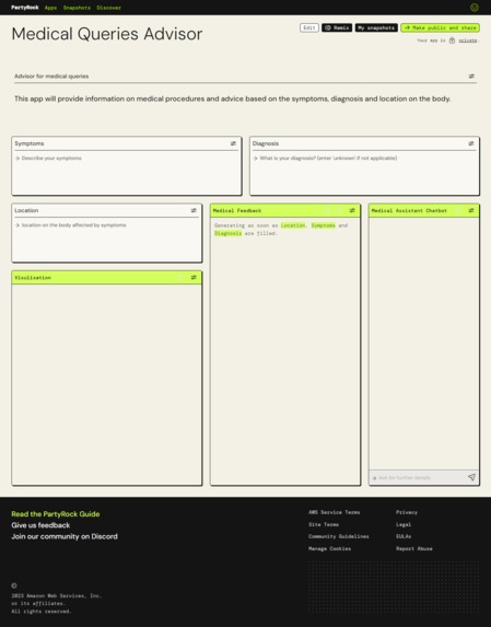 Medical Queries Advisor – screenshot 1