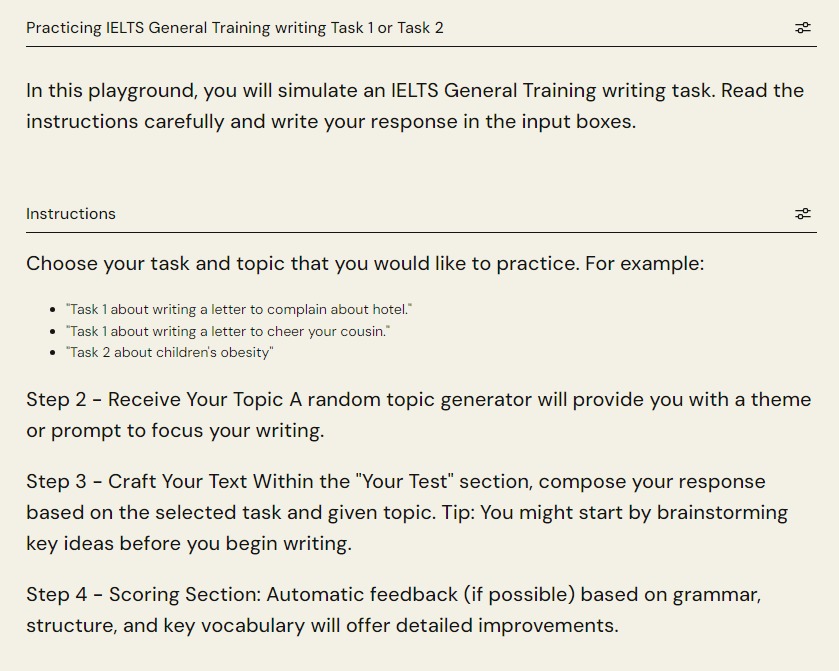 ielts-general-training-writing-test-simulation-devpost
