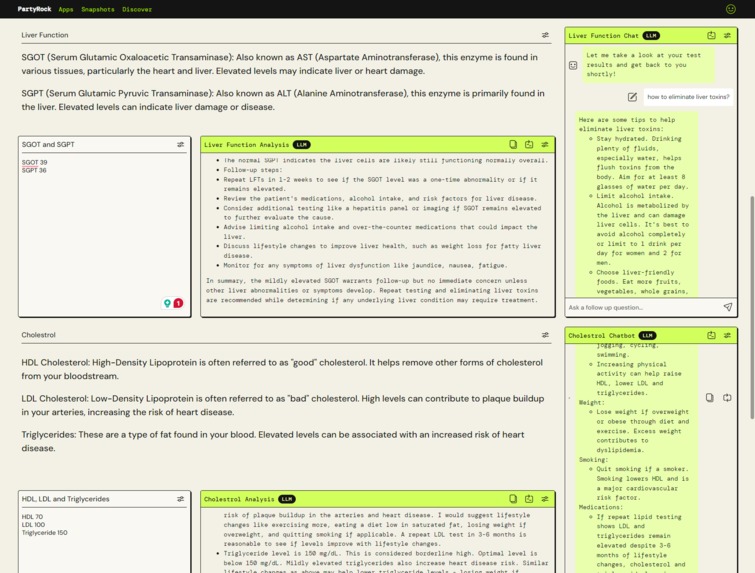 Medical Checkup Result Analysis – screenshot 2