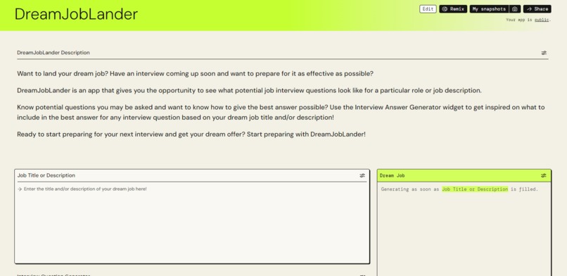DreamJobLander – screenshot 2