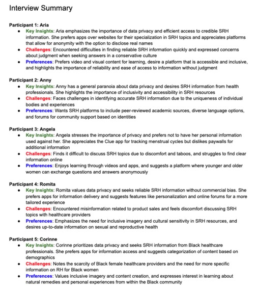 Lilo App: AI-enhanced access to SRH care for women – screenshot 4