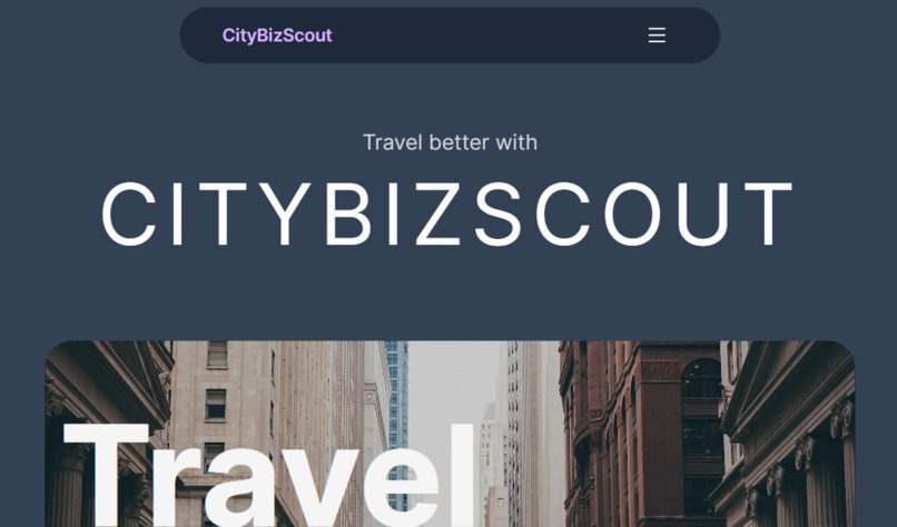 CityBizScout – screenshot 2