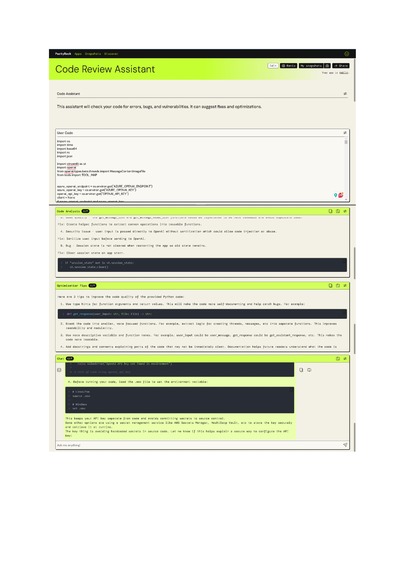 Code Review Assistant – screenshot 1