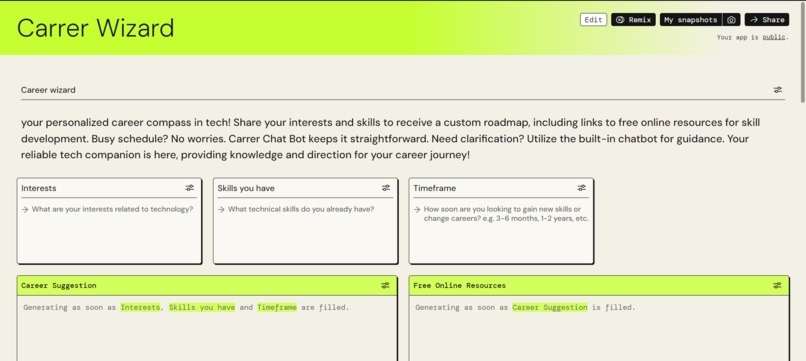 Carrer Wizard – screenshot 1