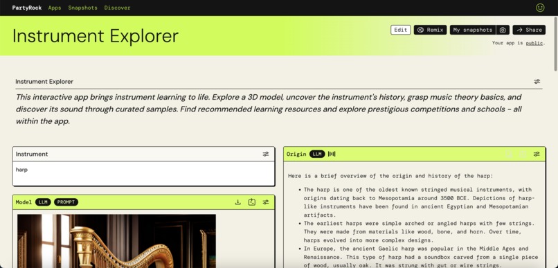 Instrument Explorer – screenshot 1