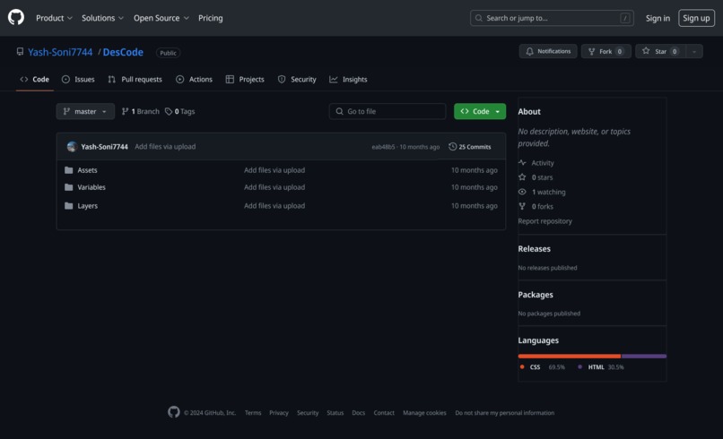 DesCode – screenshot 3