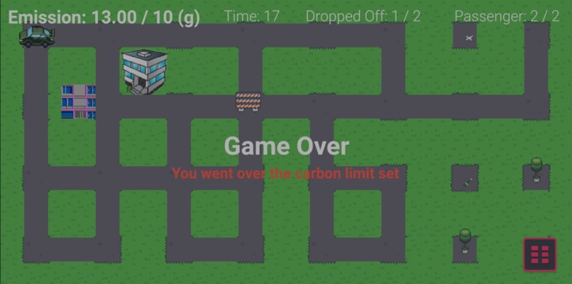 MiniCarpool: Eco-Friendly Route Planning Game – screenshot 4