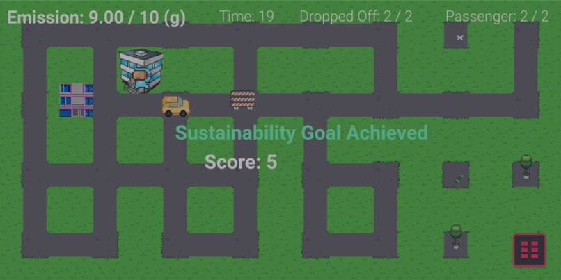 MiniCarpool: Eco-Friendly Route Planning Game – screenshot 5