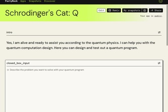 Schrodinger's Cat: Q