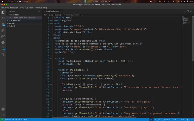 Command Line Game – screenshot 2