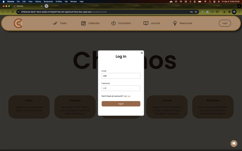 Chronos – screenshot 2