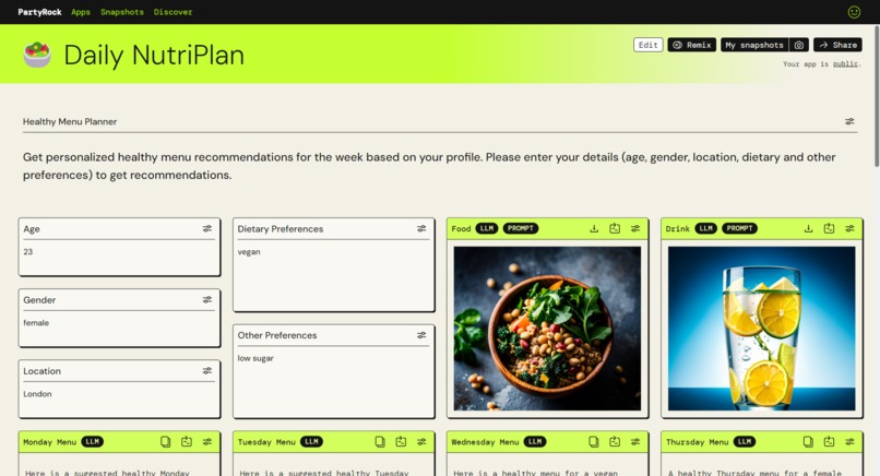 Daily NutriPlan – screenshot 3