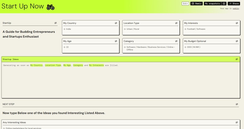 Startup Now – screenshot 1