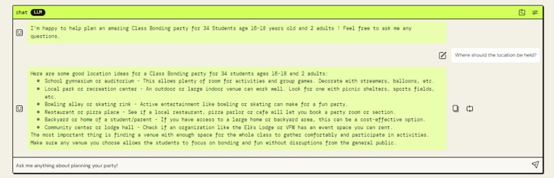 AI: Party Planner – screenshot 3