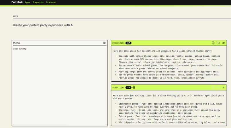 AI: Party Planner – screenshot 5