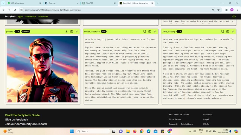 Movie Summarizer – screenshot 3