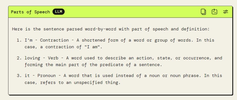 Napoleon - Sentence Analysis Assistant – screenshot 3