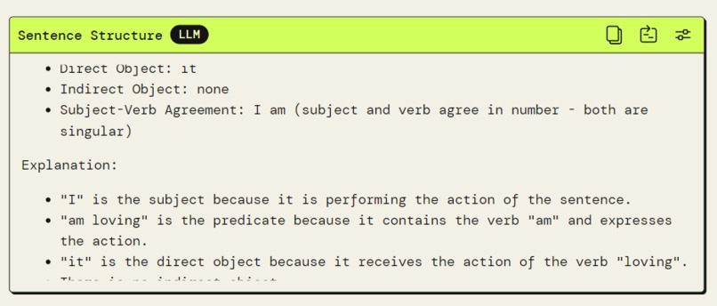 Napoleon - Sentence Analysis Assistant – screenshot 5
