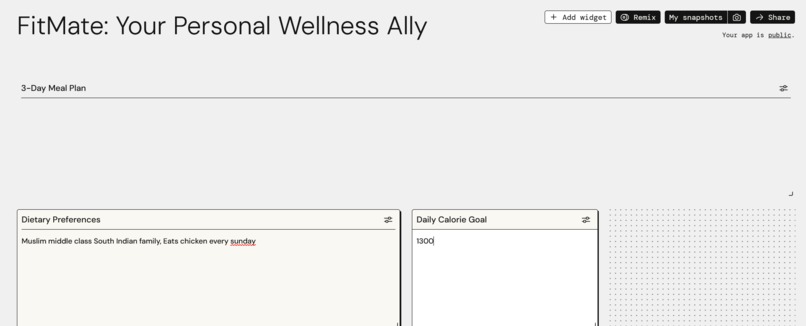 FitMate – screenshot 1