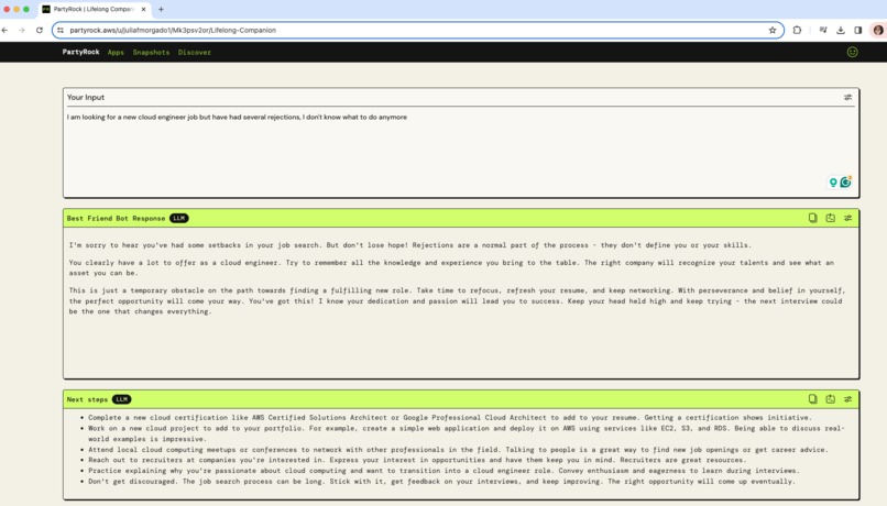 Your BFF Bot – screenshot 1