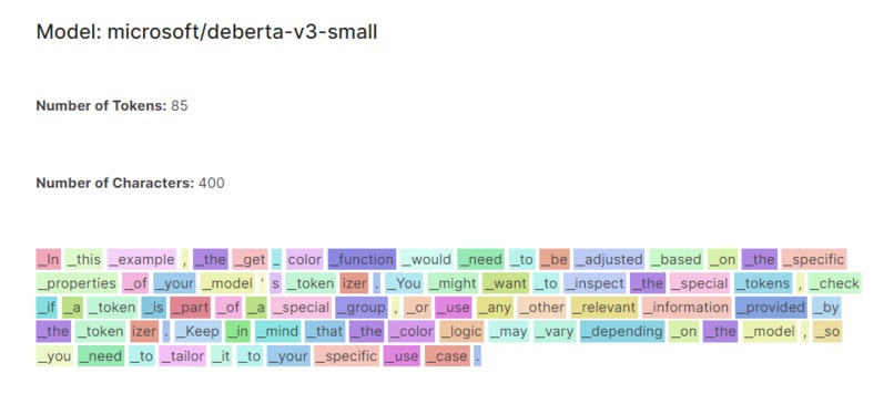 tokviz – screenshot 2
