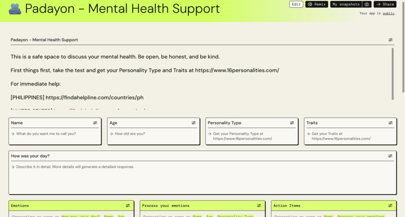 Padayon - Mental Health Support – screenshot 1