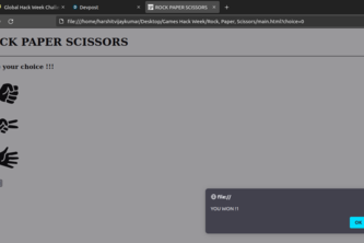 Rock, Paper, Scissors