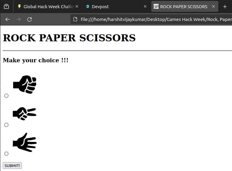 Rock, Paper, Scissors – screenshot 3