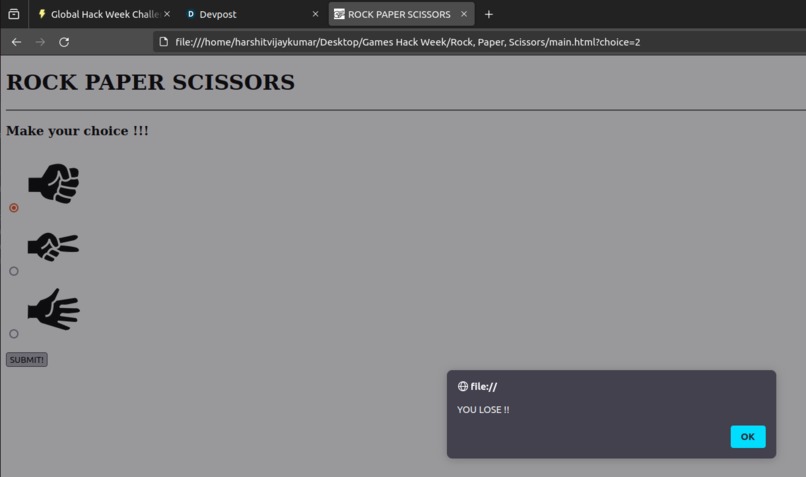 Rock, Paper, Scissors – screenshot 4