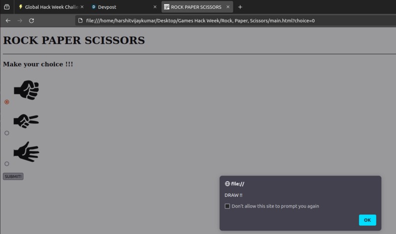 Rock, Paper, Scissors – screenshot 5
