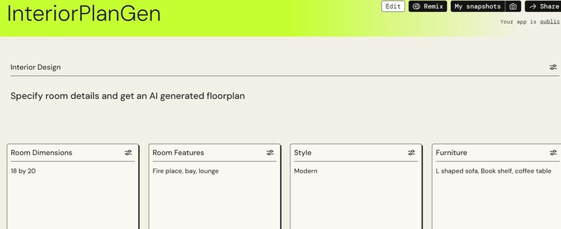 Interior Design Plan – screenshot 1
