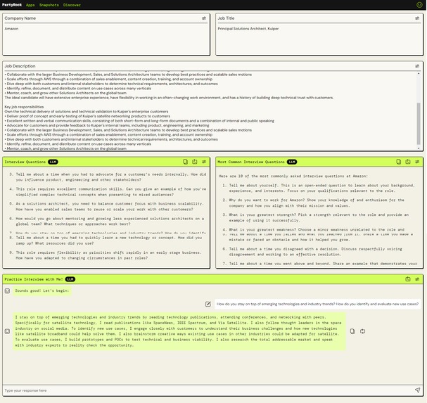 AI Job Interview Assistant – screenshot 1