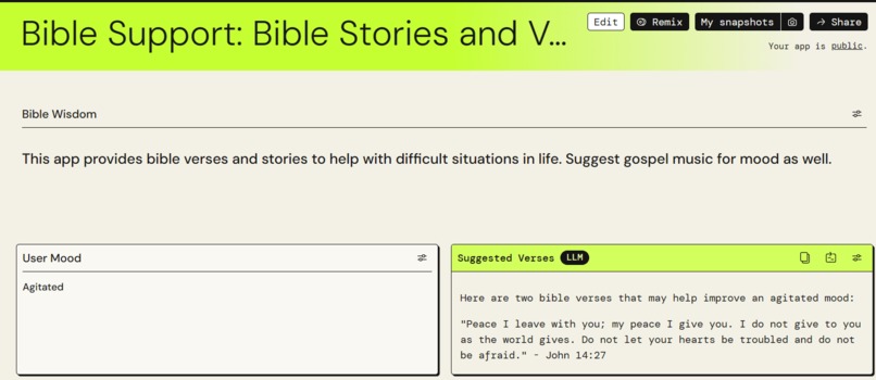 Emotional Bible support – screenshot 1
