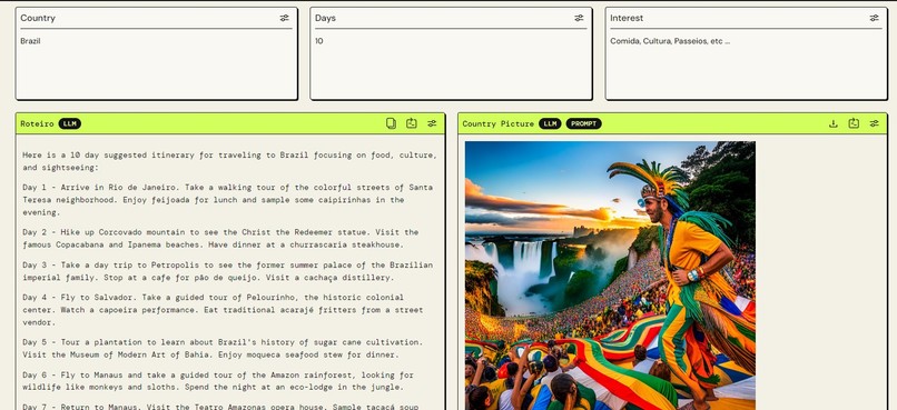 Travel Recommender – screenshot 1