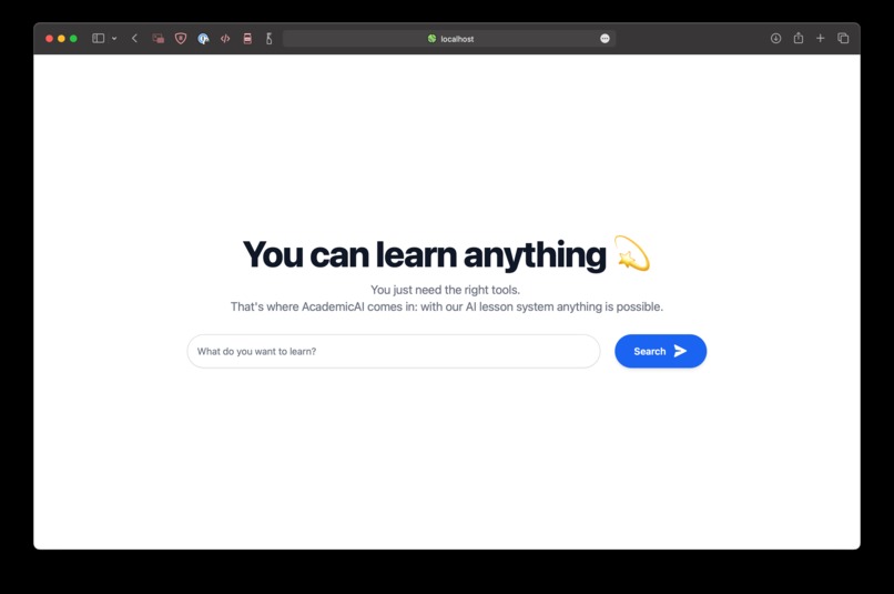 AcademicAI – screenshot 1