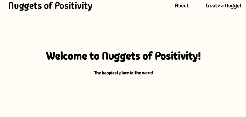 Nuggets of Positivity – screenshot 4