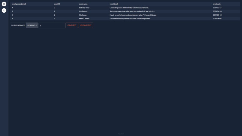 ClubTrack: Activity and Attendance Management System – screenshot 3