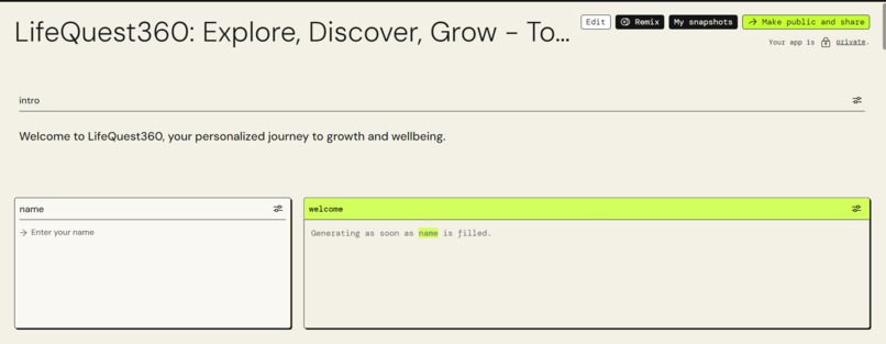 LifeQuest360: Explore, Discover, Grow - Together – screenshot 1