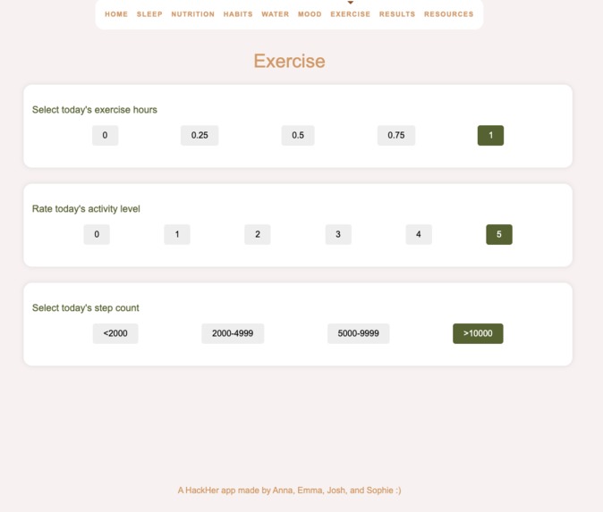 HackHer 2024 trApp – screenshot 2