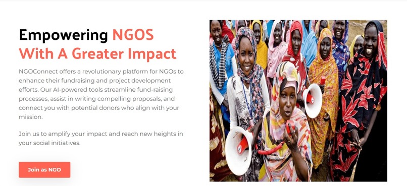 NGOConnect – screenshot 2