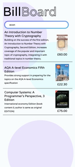 BillBoard – screenshot 3