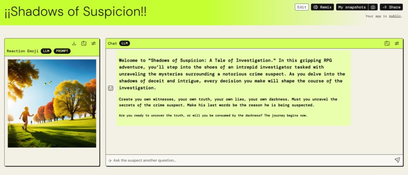 ¡¡Shadows of Suspicion!! – screenshot 1