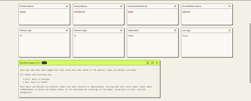 Give a BabyName – screenshot 1