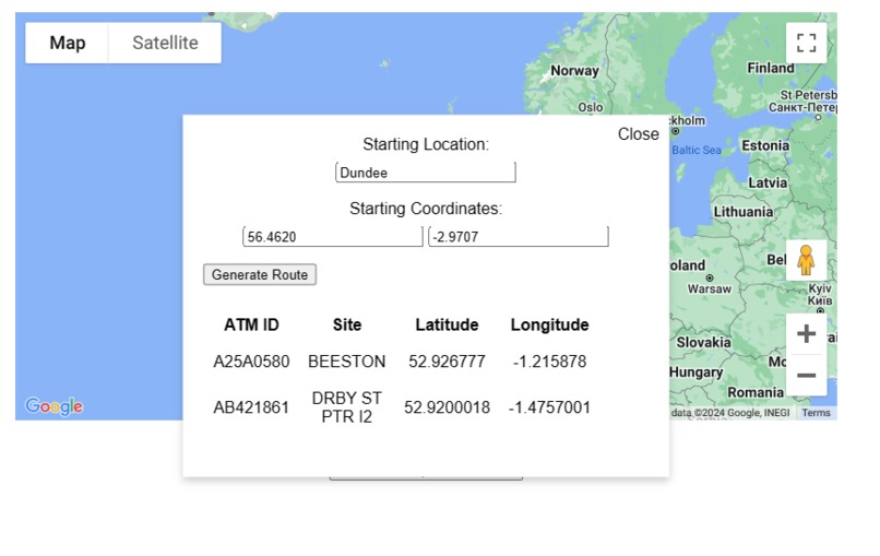 Fish Bait Customer Eng. Route Planner – screenshot 2
