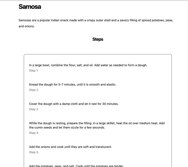 RecipeGemini – screenshot 2